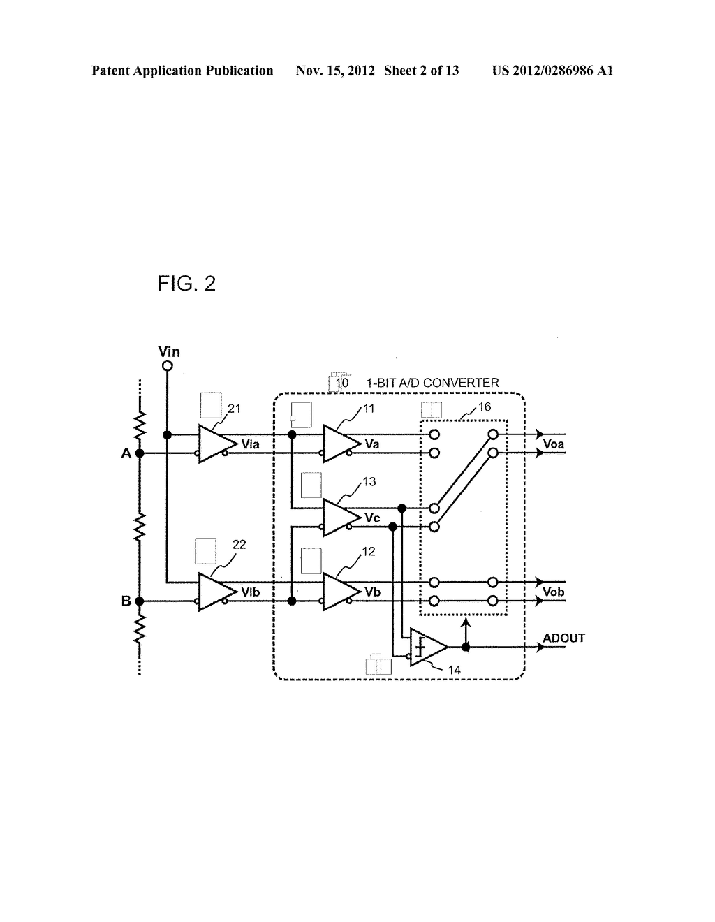 A/D CONVERSION CIRCUIT - diagram, schematic, and image 03