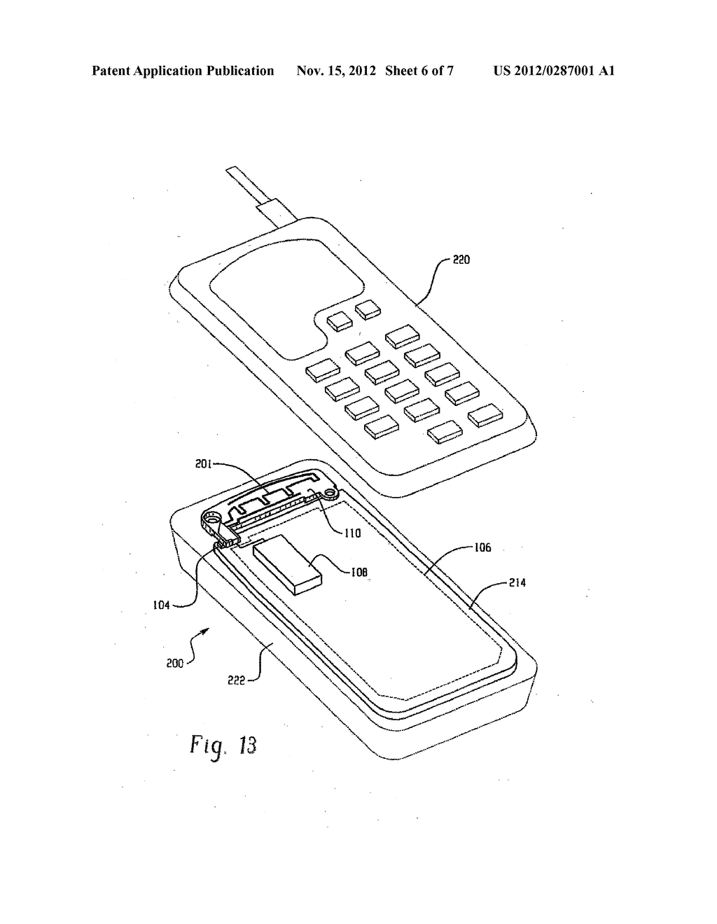 MULTI-BAND MONOPOLE ANTENNA FOR A MOBILE COMMUNICATIONS DEVICE - diagram, schematic, and image 07