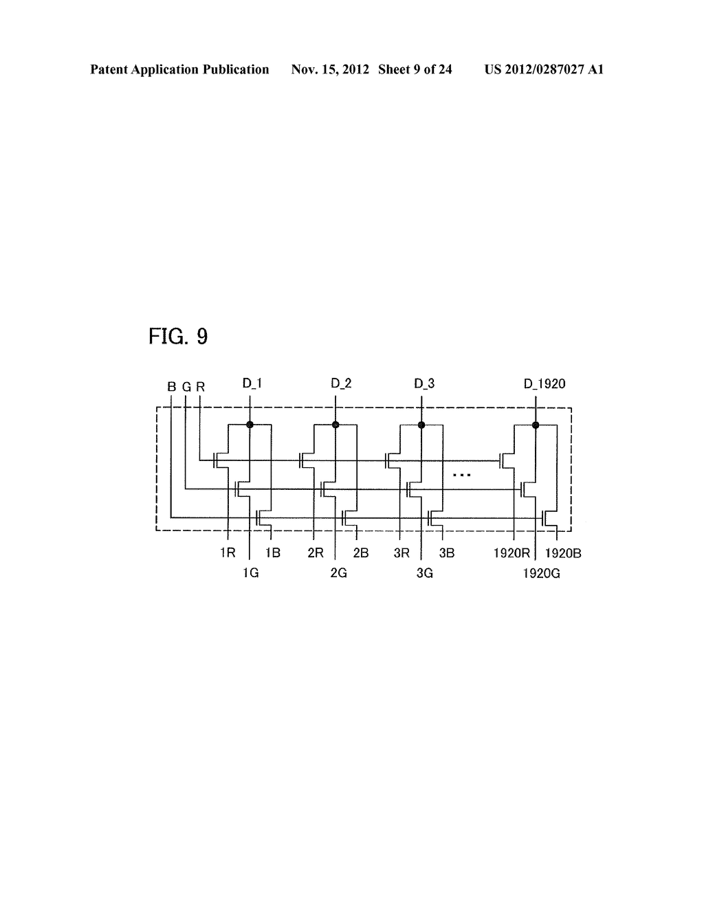 EL DISPLAY DEVICE AND ELECTRONIC DEVICE - diagram, schematic, and image 10