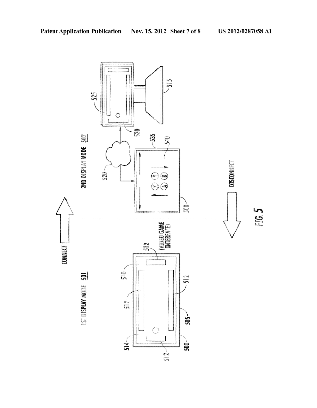 SWITCHING DISPLAY MODES BASED ON CONNECTION STATE - diagram, schematic, and image 08