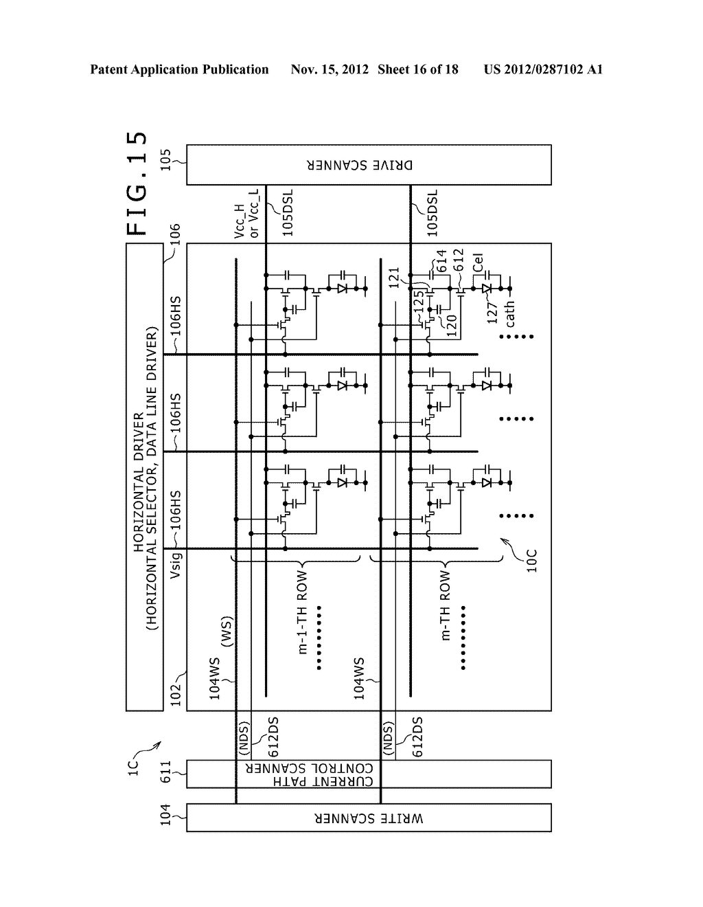 PIXEL CIRCUIT, DISPLAY DEVICE, ELECTRONIC APPARATUS, AND METHOD FOR     DRIVING PIXEL CIRCUIT - diagram, schematic, and image 17