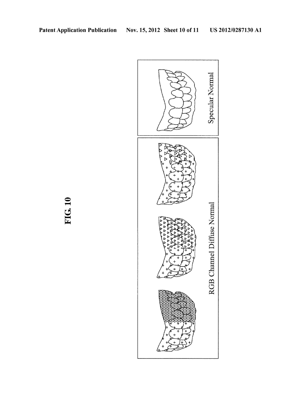 APPARATUS AND METHOD FOR REALISTICALLY EXPRESSING TEETH - diagram, schematic, and image 11