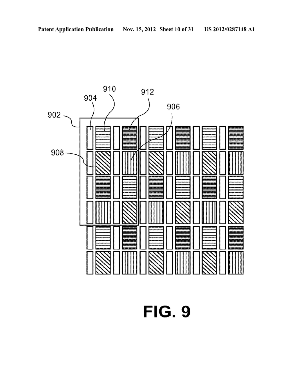 METHOD AND APPARATUS FOR IMPROVED SUBPIXEL RENDERING - diagram, schematic, and image 11