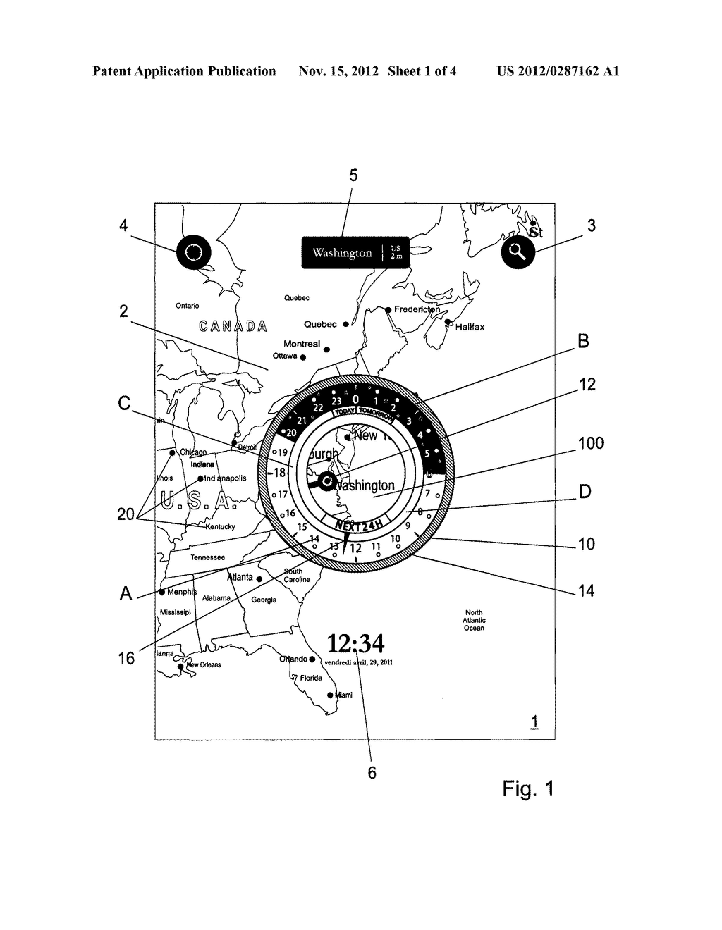 METHOD FOR DISPLAYING LOCATION RELATED INFORMATION - diagram, schematic, and image 02