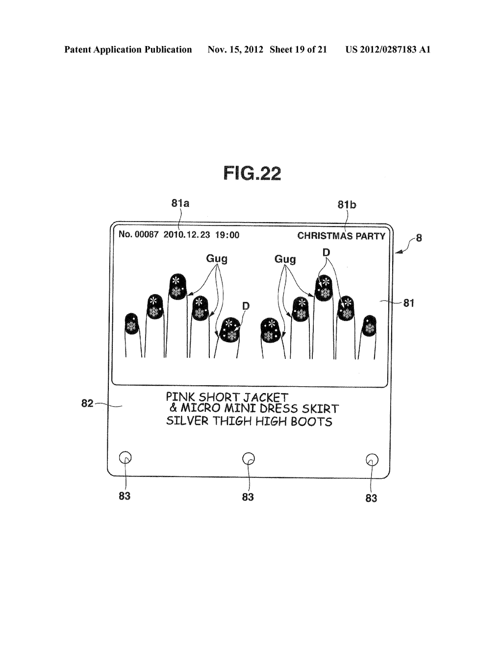 NAIL PRINTING DEVICE AND PRINTING CONTROL METHOD THEREOF - diagram, schematic, and image 20