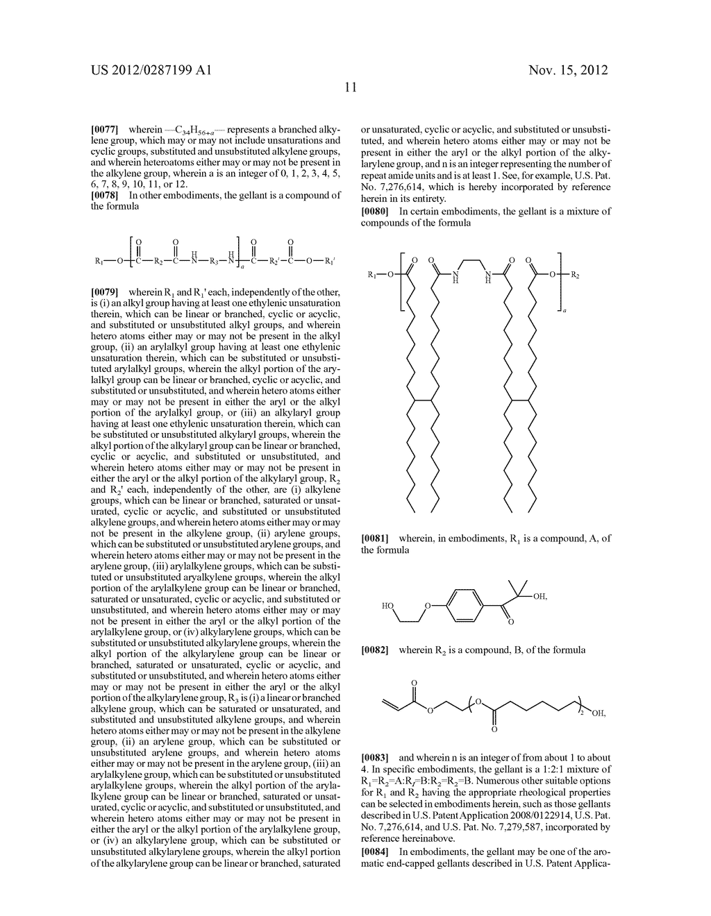 High Reactivity Curable Paste Ink Compositions - diagram, schematic, and image 13