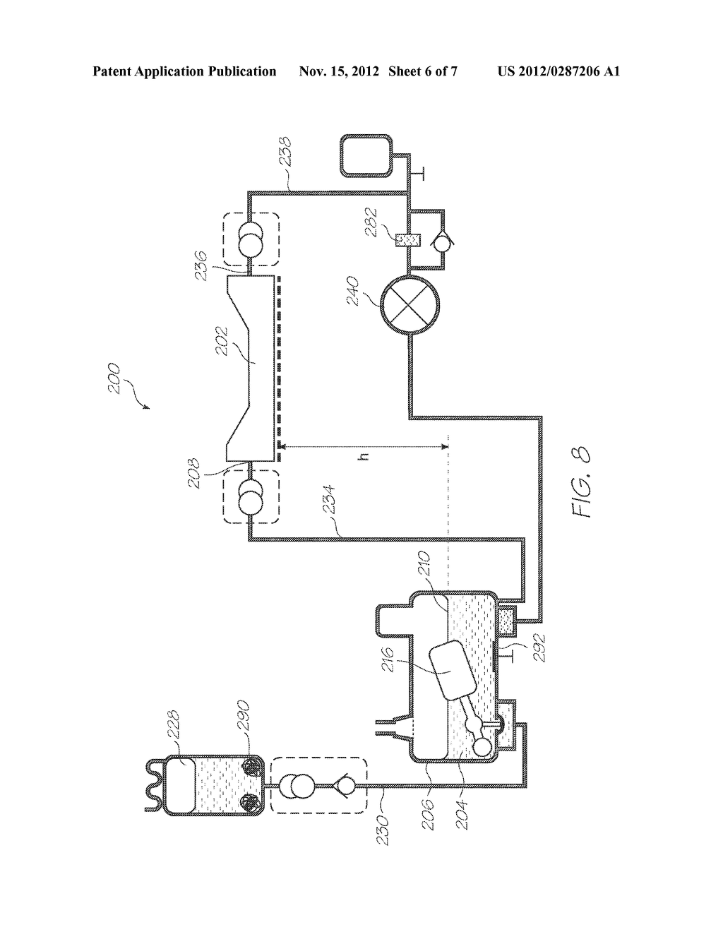 INKJET PRINTER HAVING PRINTHEAD AND INK FOR MINIMIZING CORROSION OF     EXPOSED CORRODIBLE STRUCTURES WITHIN PRINTHEAD - diagram, schematic, and image 07