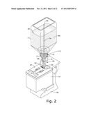  INK-REFILLED CONVECTION DEVICE FOR INTRODUCING INK INTO AN INK CARTRIDGE diagram and image