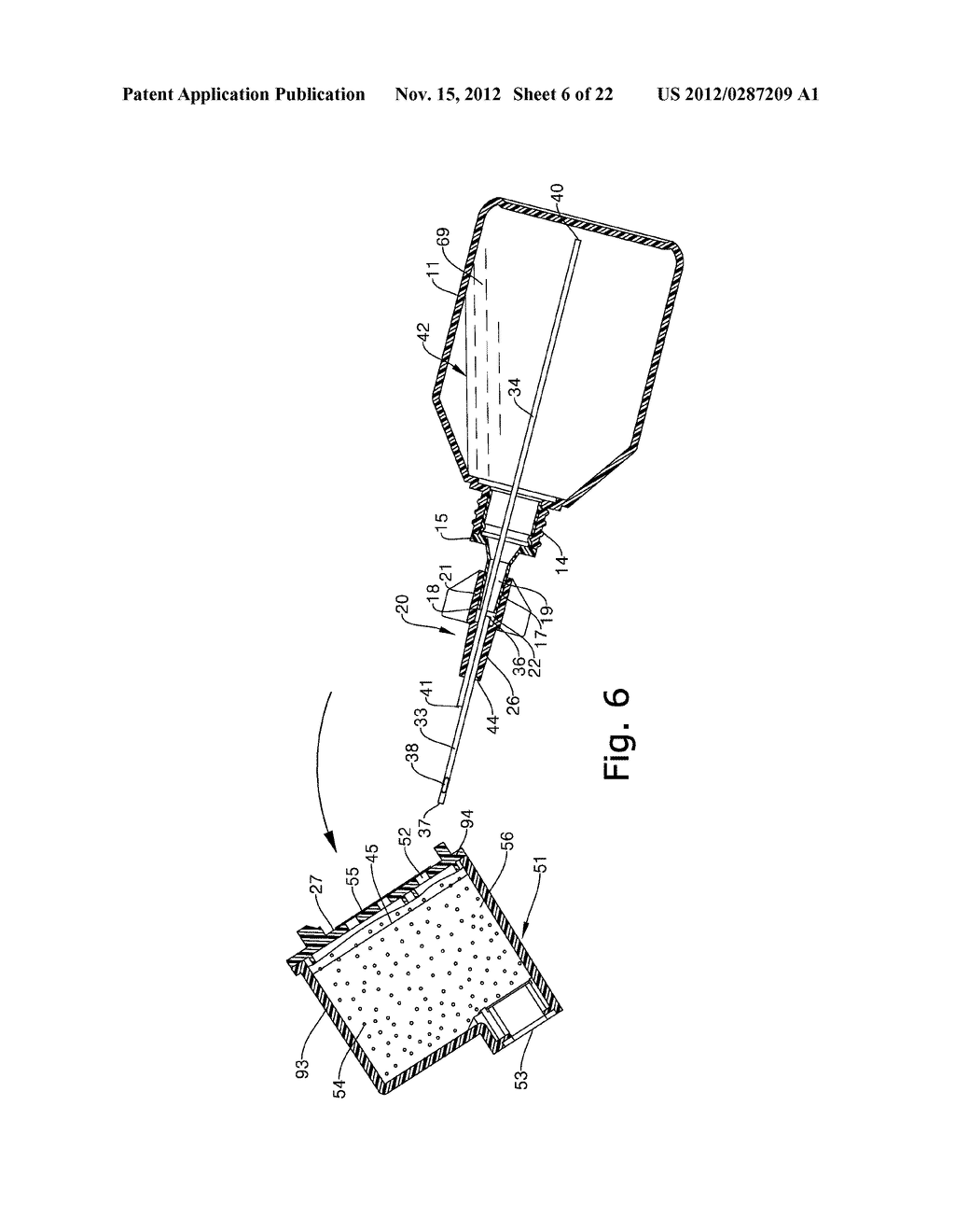  INK-REFILLED CONVECTION DEVICE FOR INTRODUCING INK INTO AN INK CARTRIDGE - diagram, schematic, and image 07