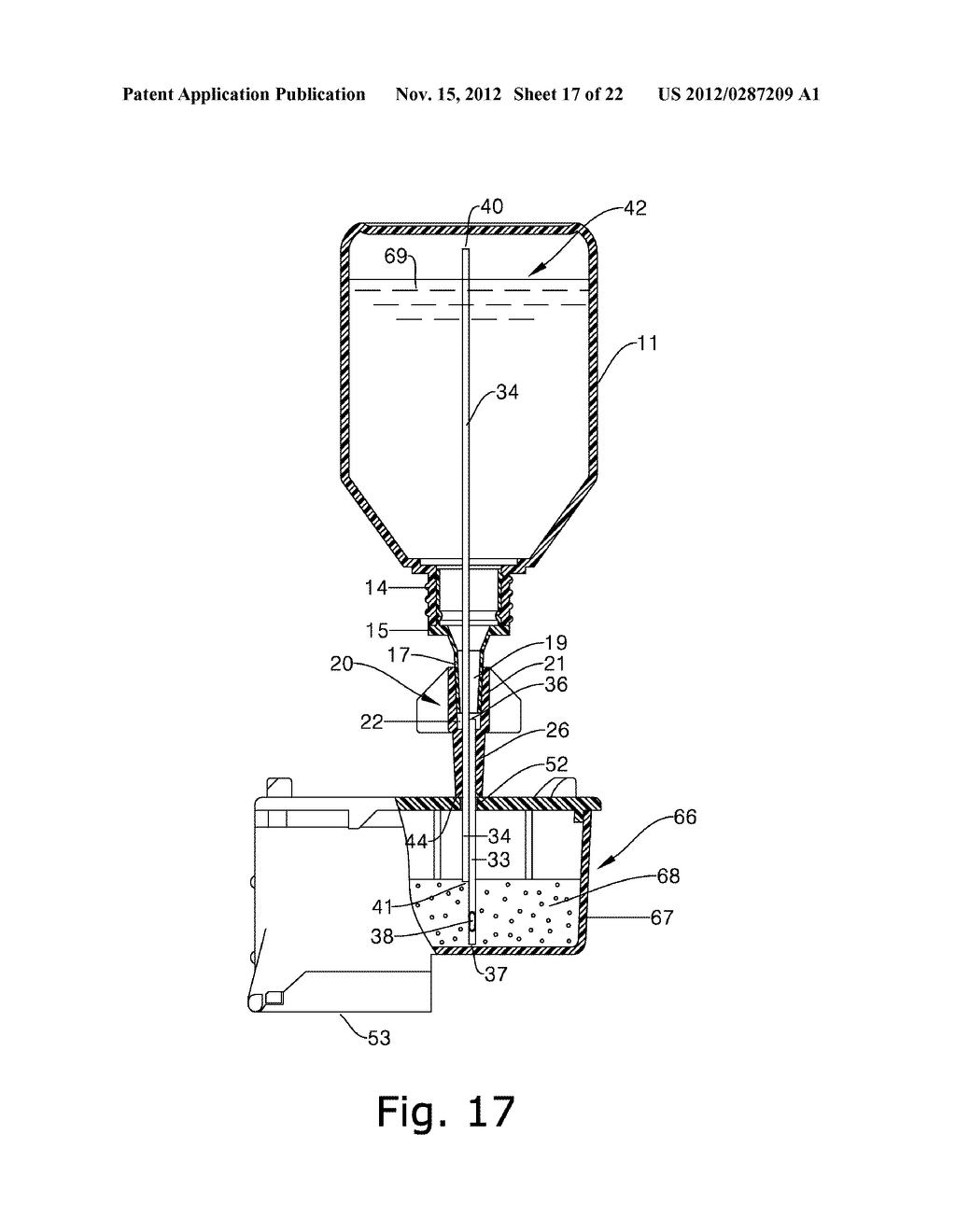  INK-REFILLED CONVECTION DEVICE FOR INTRODUCING INK INTO AN INK CARTRIDGE - diagram, schematic, and image 18