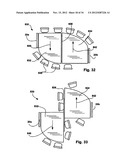 Multi-Use Conferencing Space, Table Arrangement and Display Configuration diagram and image