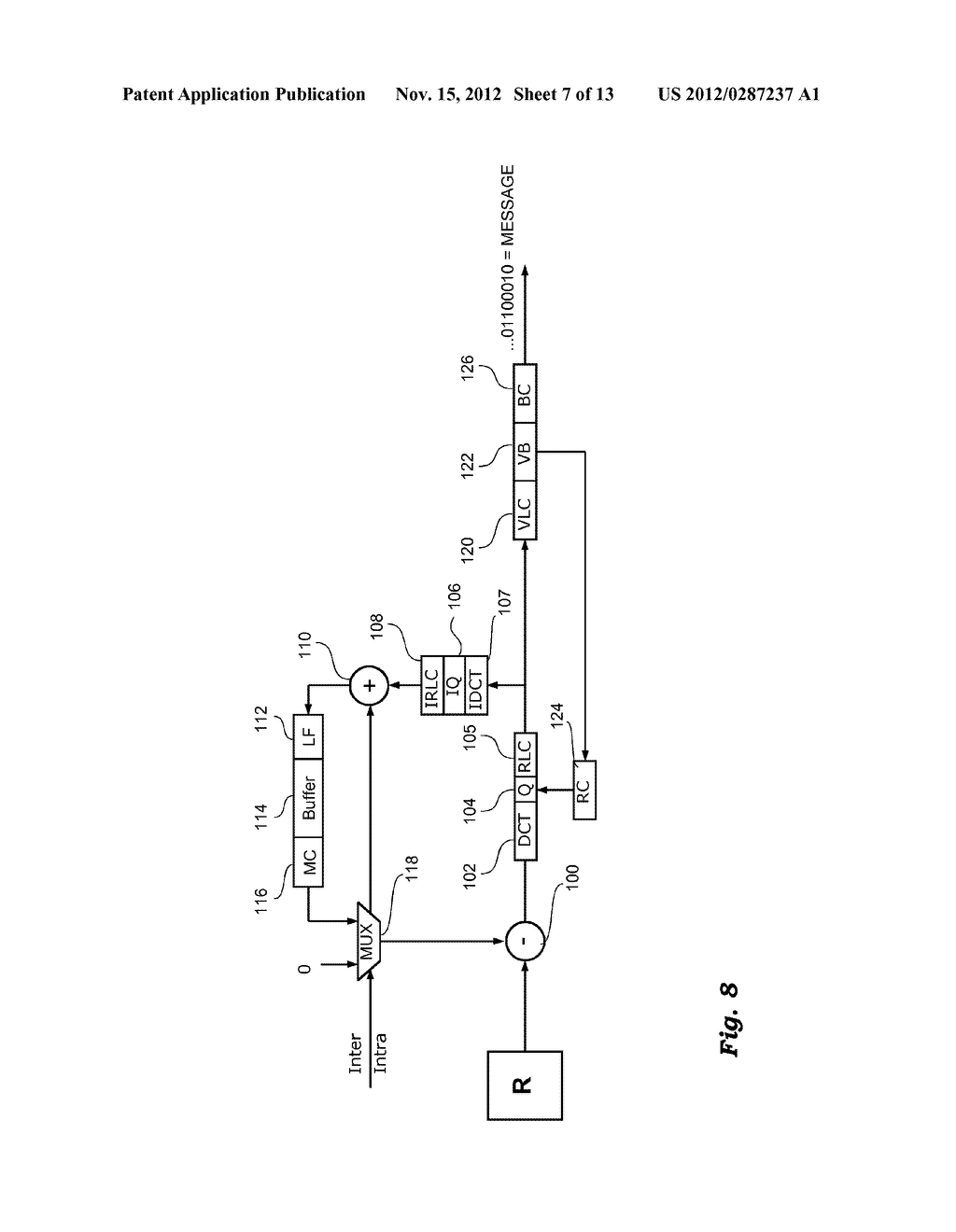 METHOD AND APPARATUS FOR PROCESSING VIDEO SIGNALS, RELATED COMPUTER     PROGRAM PRODUCT, AND ENCODED SIGNAL - diagram, schematic, and image 08