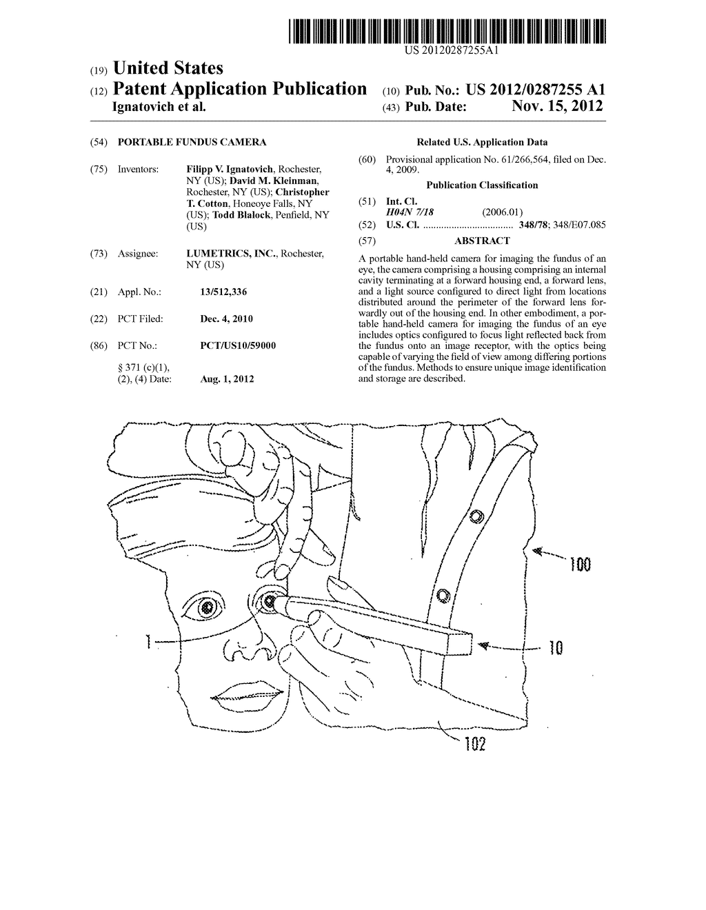 PORTABLE FUNDUS CAMERA - diagram, schematic, and image 01