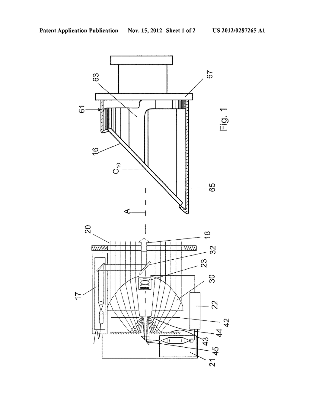 DEVICE FOR OPTICALLY SCANNING AND MEASURING AN ENVIRONMENT - diagram, schematic, and image 02