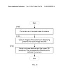 DISPLAY SCREEN FOR CAMERA CALIBRATION diagram and image