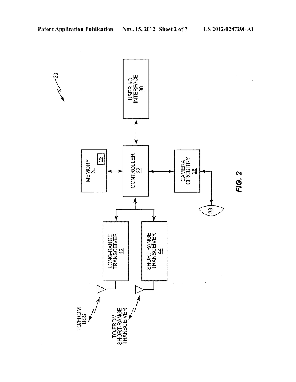 System and Method for Pairing Hand-Held Devices Utilizing a Front-Facing     Camera - diagram, schematic, and image 03