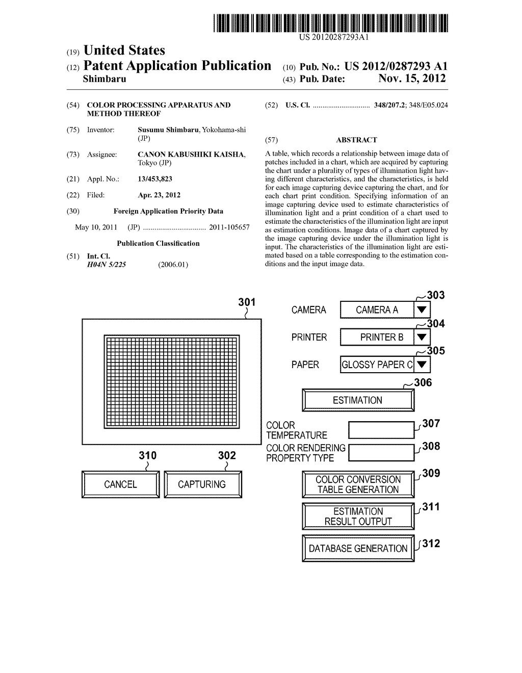 COLOR PROCESSING APPARATUS AND METHOD THEREOF - diagram, schematic, and image 01