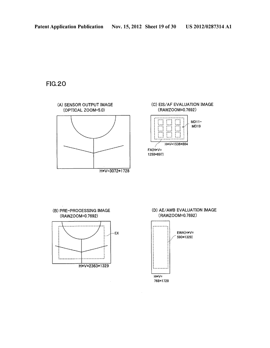 VIDEO CAMERA WHICH ADOPTS A FOCAL-PLANE ELECTRONIC SHUTTER SYSTEM - diagram, schematic, and image 20