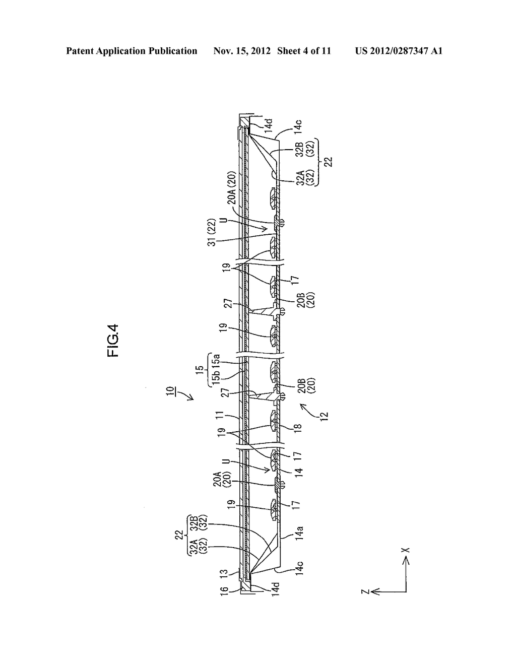 LIGHTING DEVICE, DISPLAY DEVICE AND TELEVISION RECEIVER - diagram, schematic, and image 05