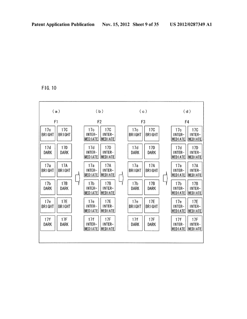 LIQUID CRYSTAL DISPLAY DEVICE, TELEVISION RECEIVER AND DISPLAY METHOD     EMPLOYED IN LIQUID CRYSTAL DISPLAY DEVICE - diagram, schematic, and image 10