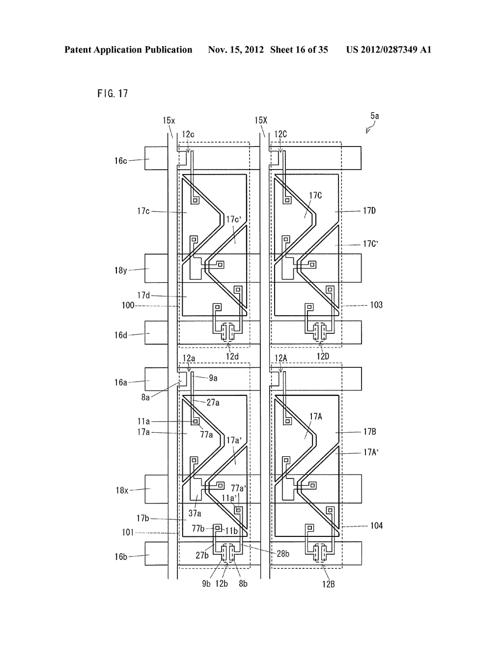 LIQUID CRYSTAL DISPLAY DEVICE, TELEVISION RECEIVER AND DISPLAY METHOD     EMPLOYED IN LIQUID CRYSTAL DISPLAY DEVICE - diagram, schematic, and image 17