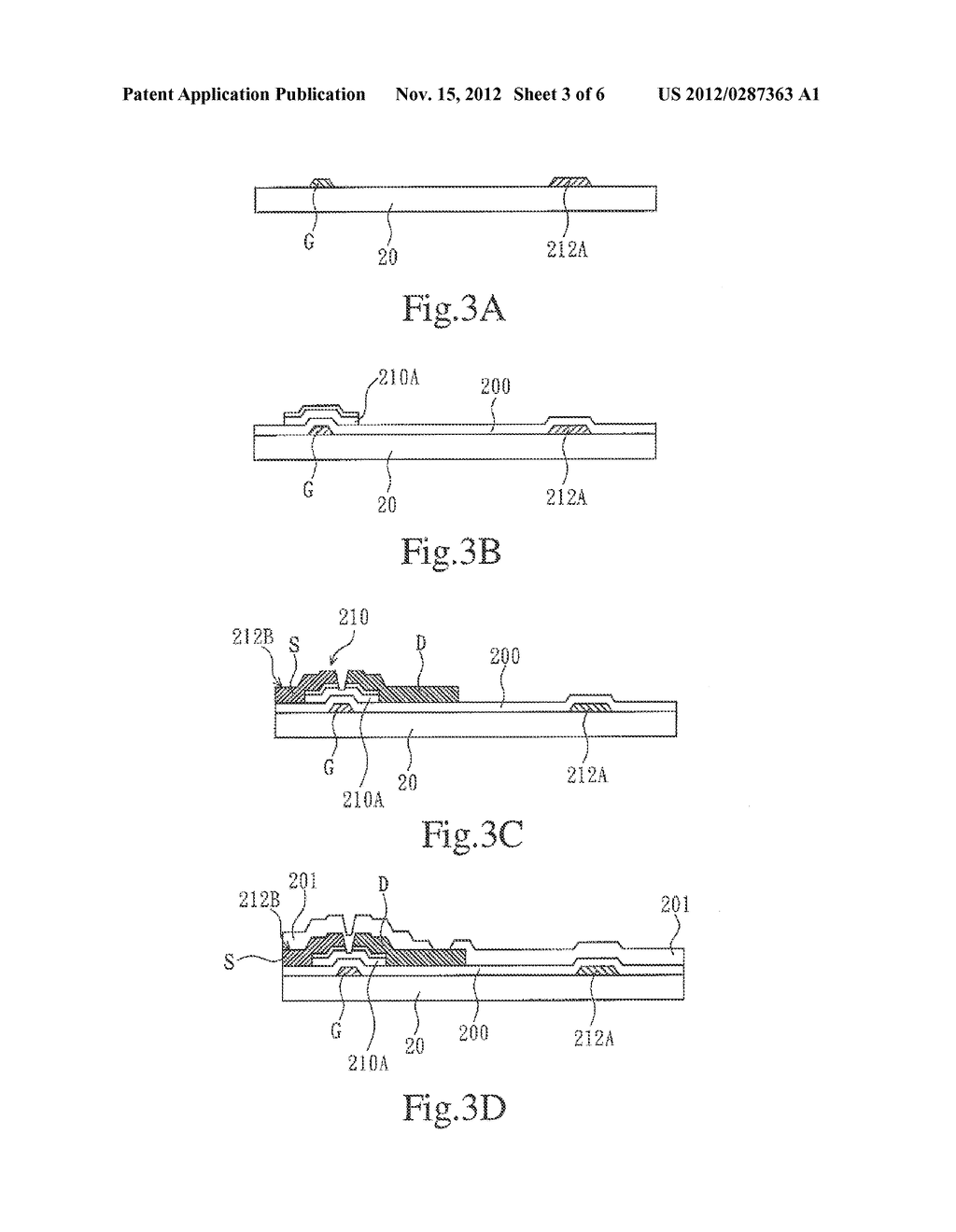 LIQUID CRYSTAL DISPLAY DEVICE, COLOR-FILTER SUBSTRATE,     THIN-FILM-TRANSISTOR SUBSTRATE AND MANUFACTURING METHOD THEREOF - diagram, schematic, and image 04