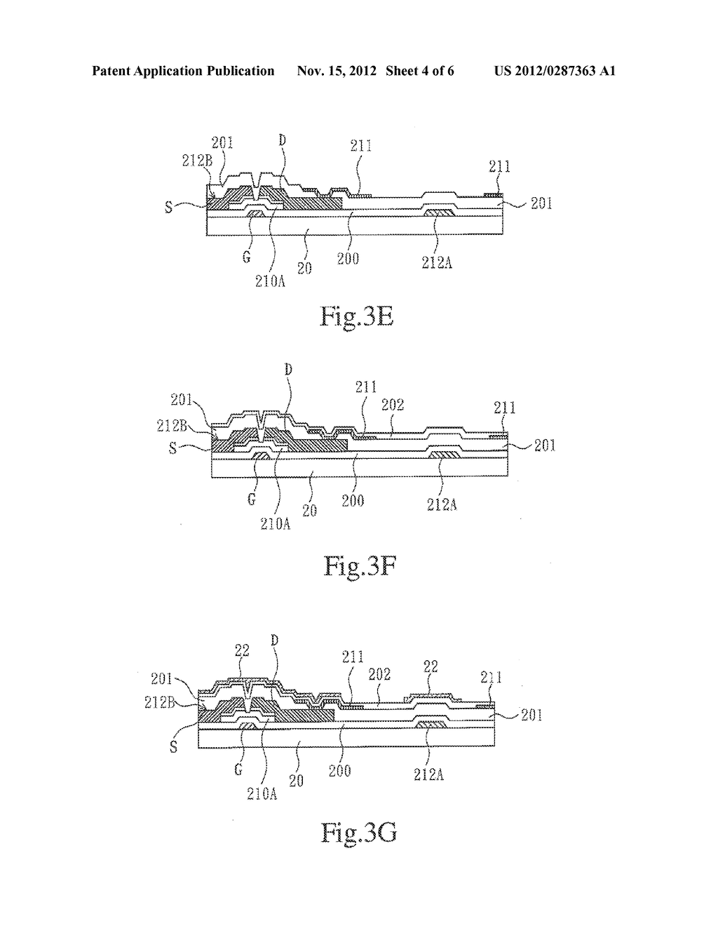 LIQUID CRYSTAL DISPLAY DEVICE, COLOR-FILTER SUBSTRATE,     THIN-FILM-TRANSISTOR SUBSTRATE AND MANUFACTURING METHOD THEREOF - diagram, schematic, and image 05