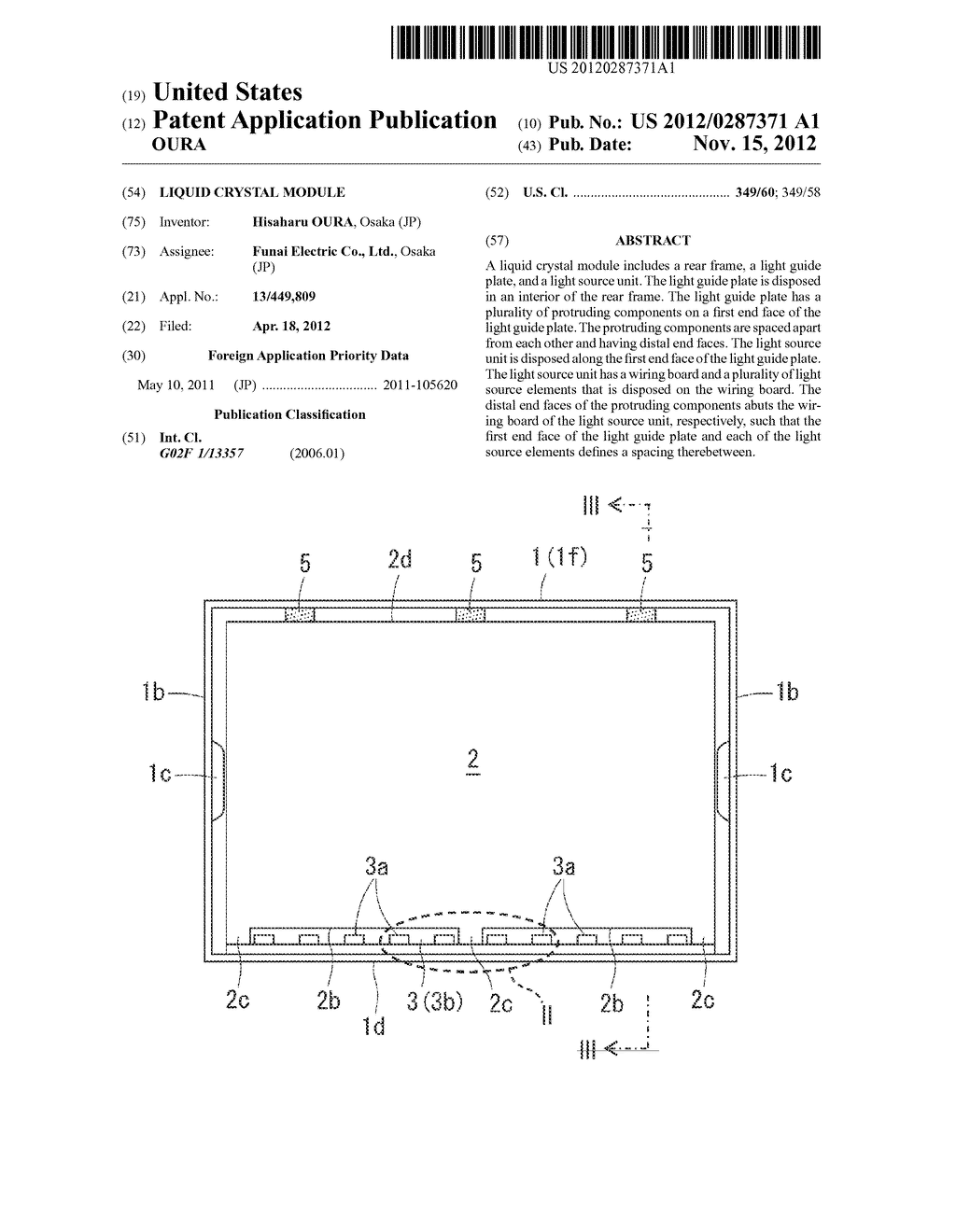 LIQUID CRYSTAL MODULE - diagram, schematic, and image 01