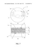 SEMI-FINISHED BLANK FOR VARIFOCAL LENS, VARIFOCAL LENS MADE FROM THIS     BLANK, AND VARIFOCAL EYEGLASSES FEATURING THIS LENS diagram and image