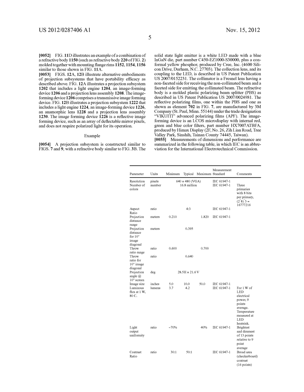 OPTICAL PROJECTION SUBSYSTEM - diagram, schematic, and image 18