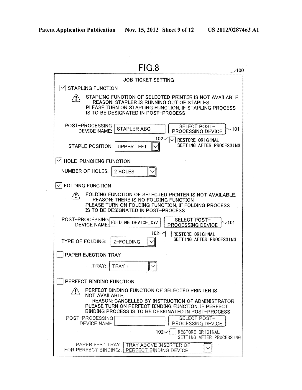 NON-TRANSITORY COMPUTER READABLE RECORDING MEDIUM STORING PRINT JOB     GENERATING PROGRAM, PRINT JOB GENERATING DEVICE, AND PRINT SYSTEM - diagram, schematic, and image 10