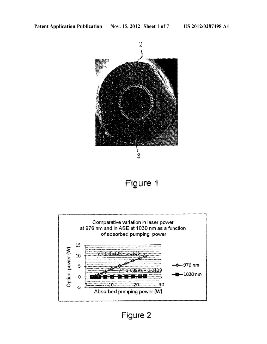 Optical Source Implementing a Doped Fiber, Fiber for Such an Optical     Source and Method for Manufacturing Such a Fiber - diagram, schematic, and image 02