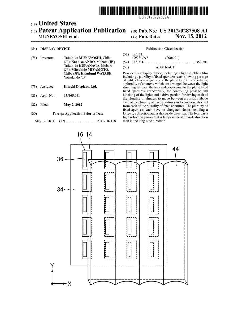 DISPLAY DEVICE - diagram, schematic, and image 01