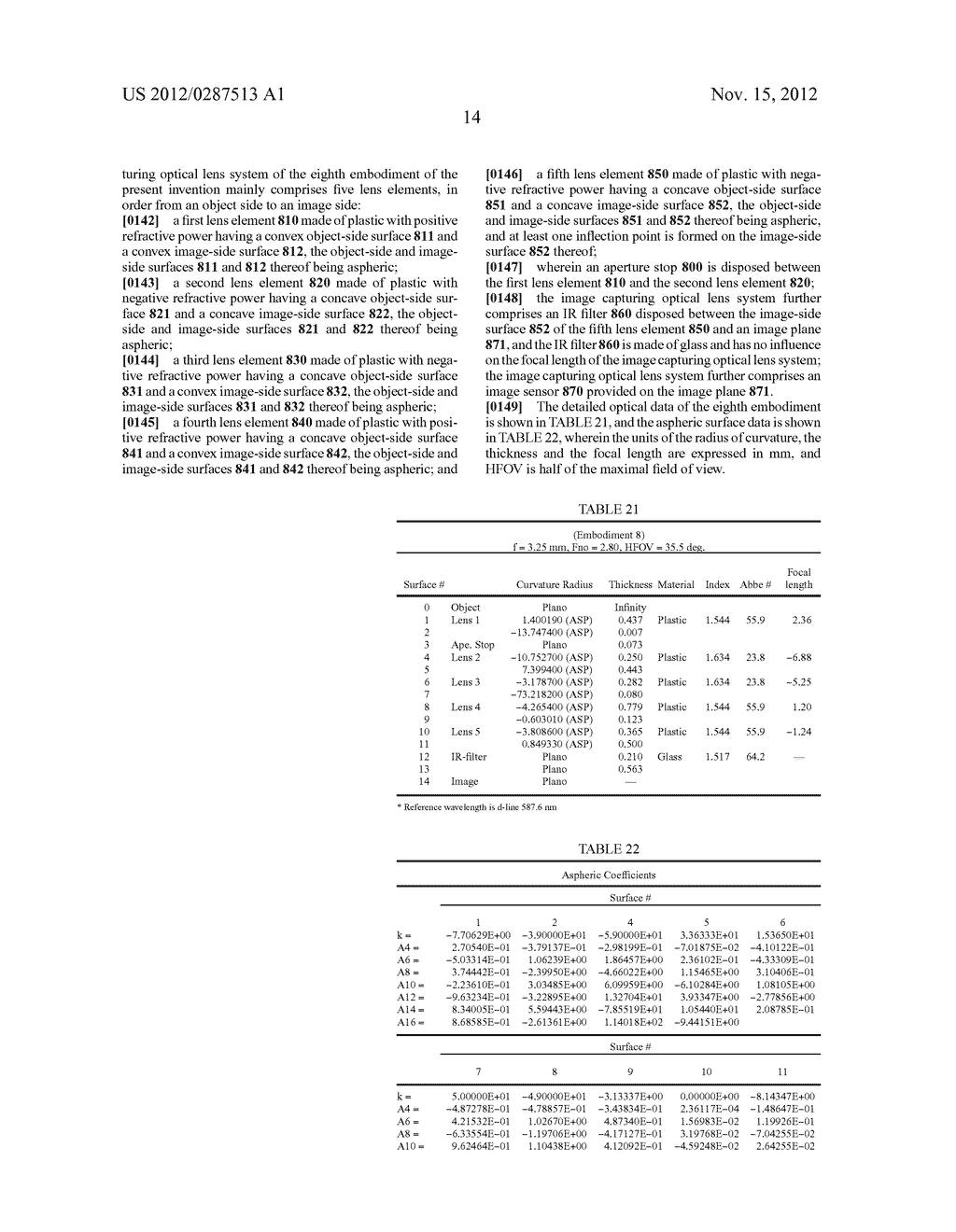 IMAGE CAPTURING OPTICAL LENS SYSTEM - diagram, schematic, and image 31