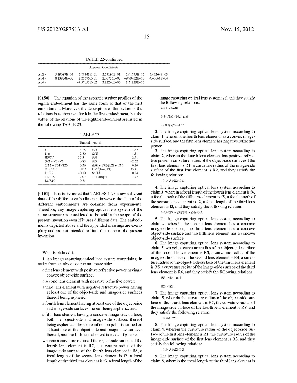 IMAGE CAPTURING OPTICAL LENS SYSTEM - diagram, schematic, and image 32