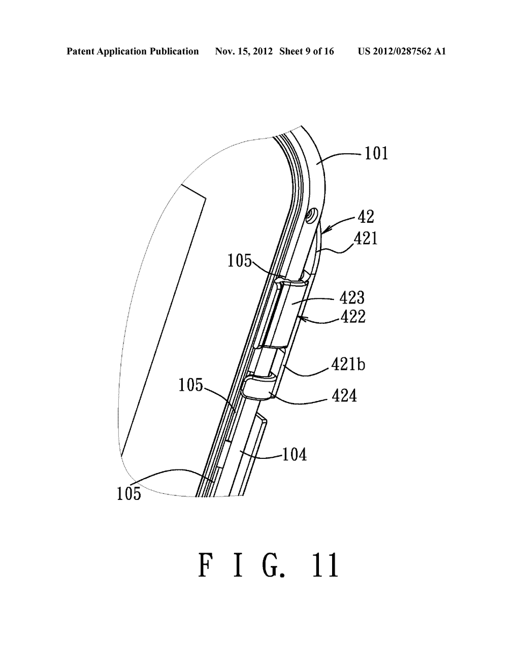 Expandable Keyboard Device - diagram, schematic, and image 10