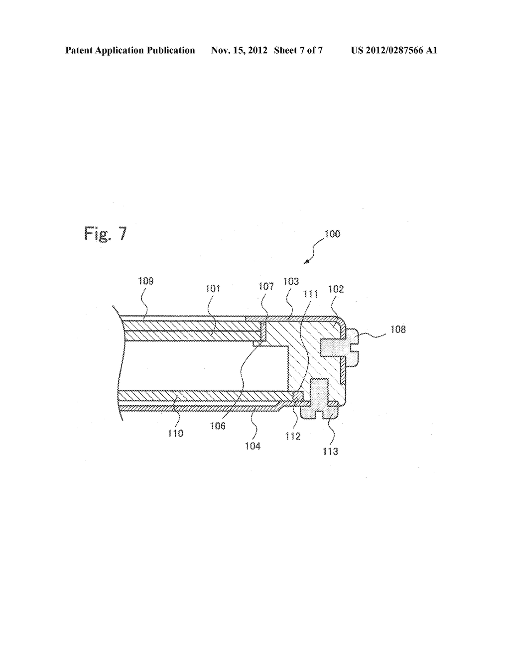 HOUSING, ELECTRONIC APPARATUS AND METHOD OF HOLDING DISPLAY PANEL - diagram, schematic, and image 08