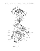 Power Outlet with Jack Safety Shield Device diagram and image