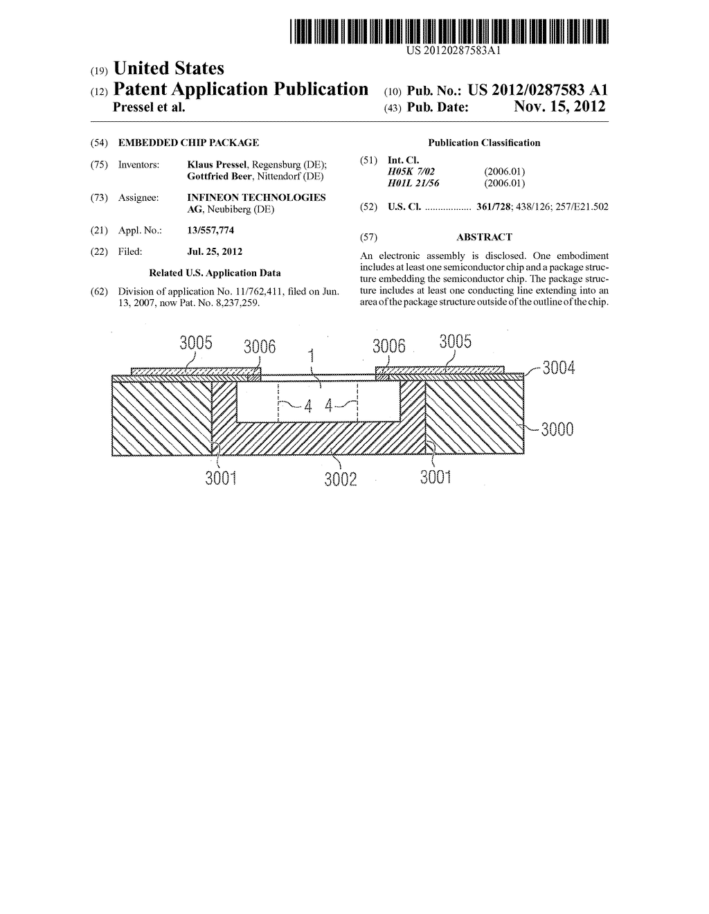 EMBEDDED CHIP PACKAGE - diagram, schematic, and image 01