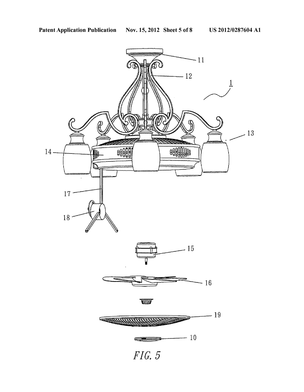 FAN LIGHT APPARATUS - diagram, schematic, and image 06