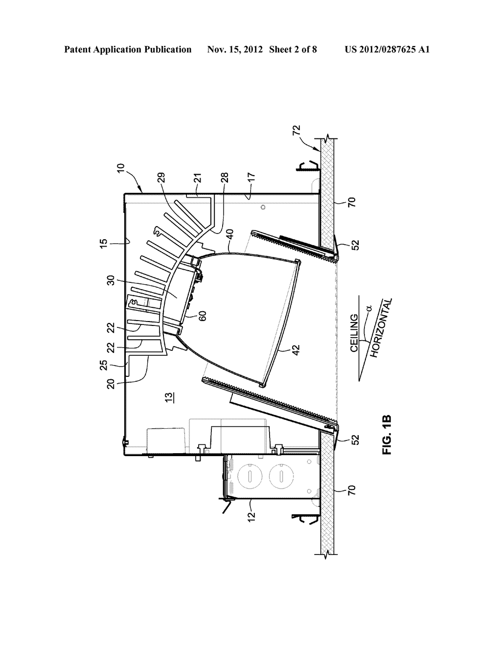 ADJUSTABLE SLOPE CEILING RECESSED LIGHT FIXTURE - diagram, schematic, and image 03