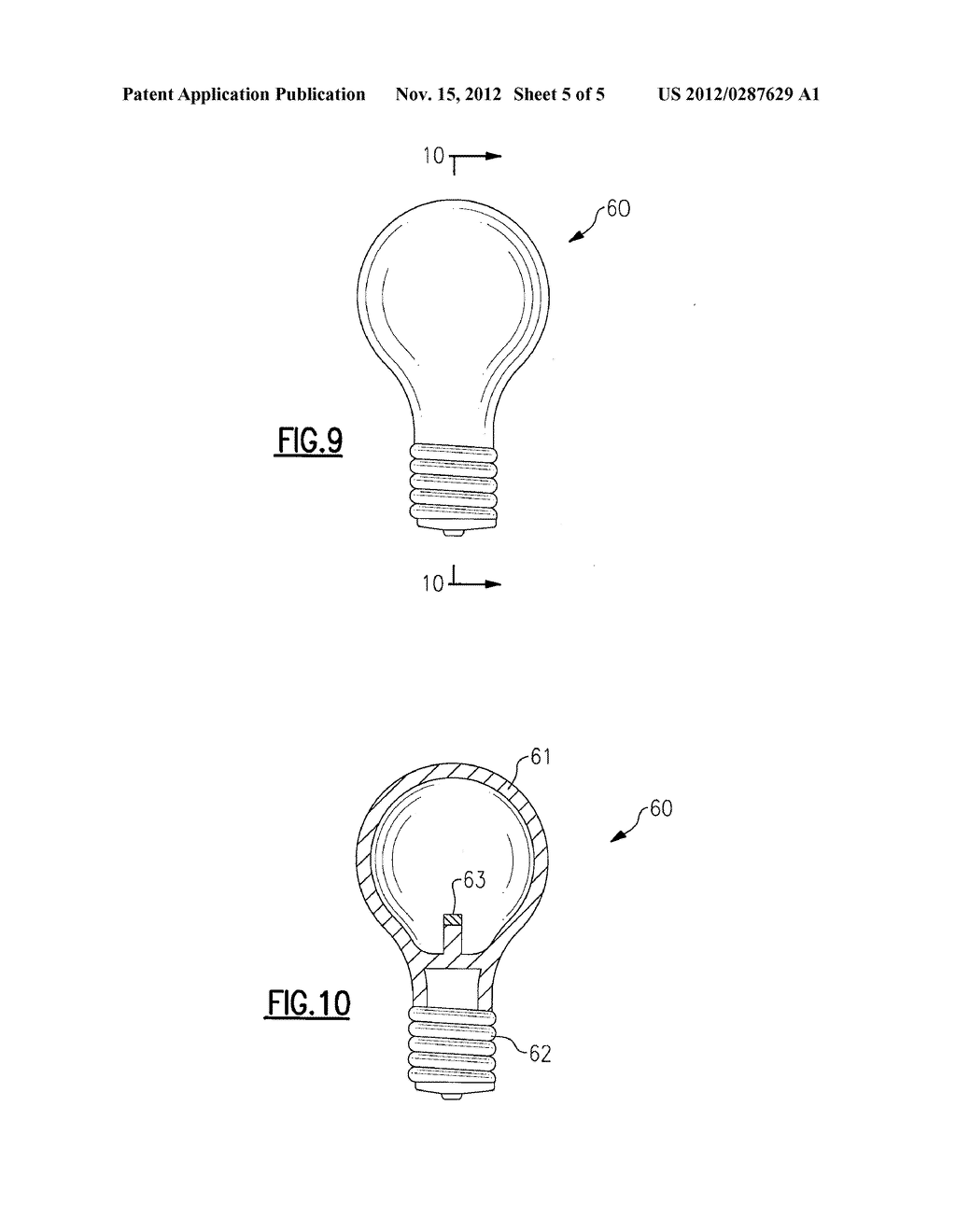 LIGHTING DEVICE HAVING HEAT DISSIPATION ELEMENT - diagram, schematic, and image 06