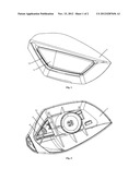 FRONT TURN LIGHT ON REAR VIEW MIRROR OF MOTORCYCLE diagram and image