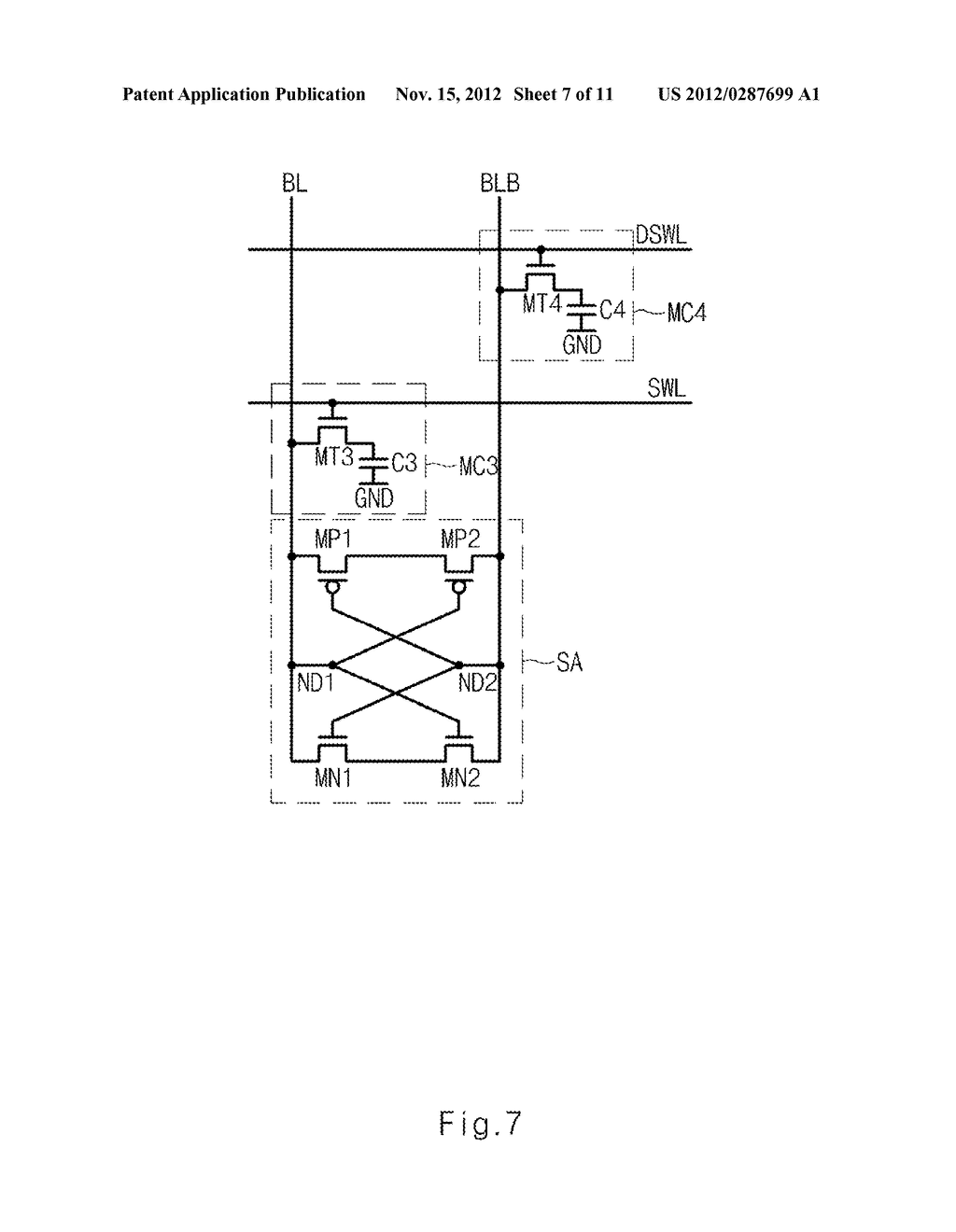 SEMICONDUCTOR MEMORY DEVICE - diagram, schematic, and image 08