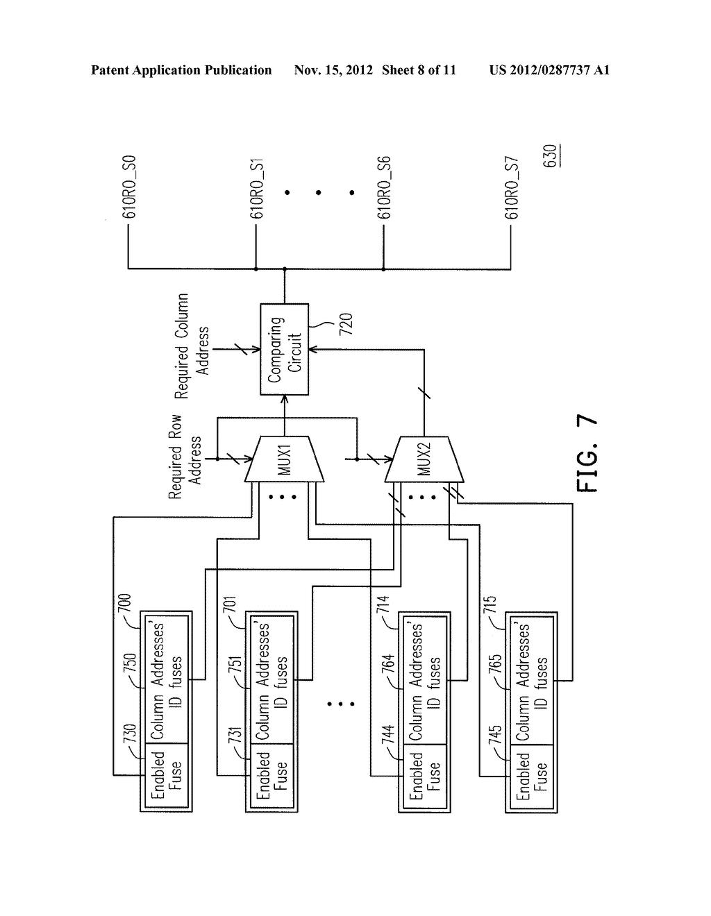 REPAIRING CIRCUIT FOR MEMORY CIRCUIT AND METHOD THEREOF AND MEMORY CIRCUIT     USING THE SAME - diagram, schematic, and image 09