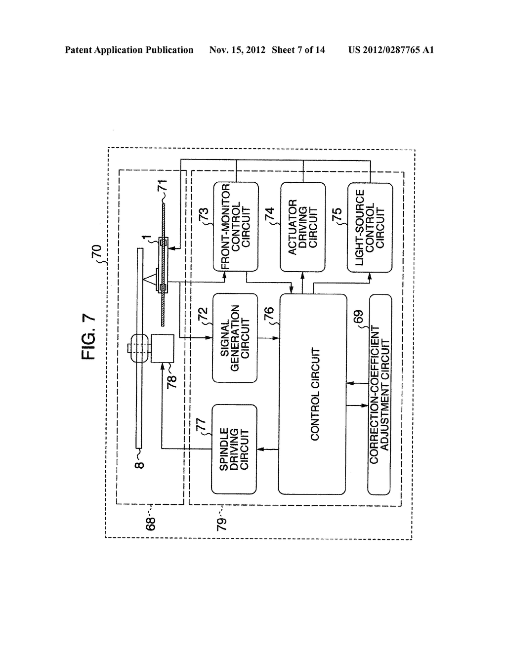 OPTICAL HEAD AND OPTICAL DRIVE DEVICE - diagram, schematic, and image 08