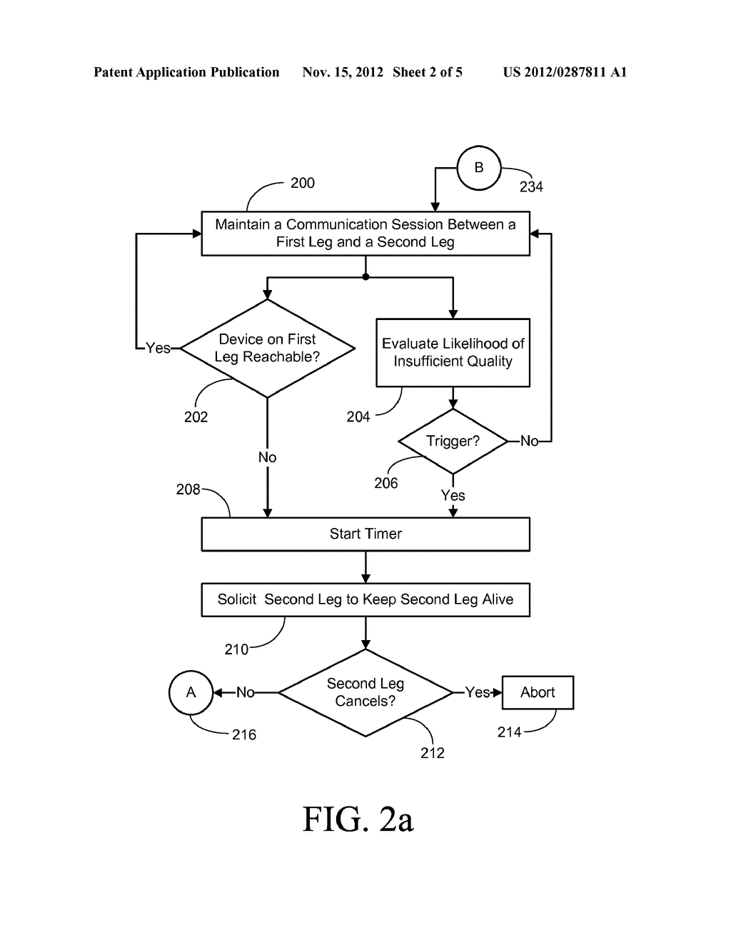 SOLICITING FIRST PARTY IN COMMUNICATION SESSION TO MAINTAIN CALL WHEN     DEGRADATION OF CONNECTION TO SECOND PARTY IS ANTICIPATED - diagram, schematic, and image 03