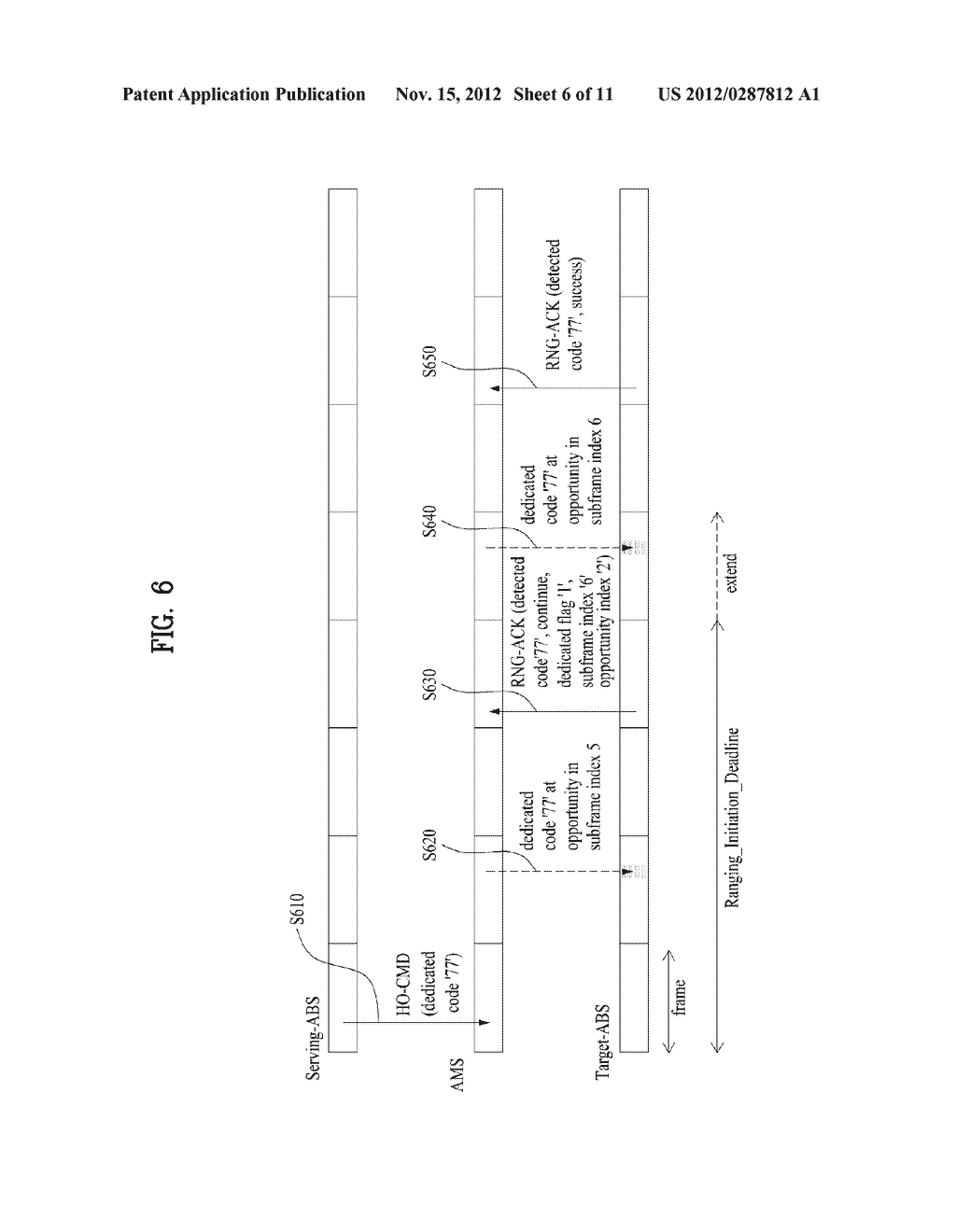 METHOD FOR PERFORMING EFFICIENT RANGING IN A BROADBAND WIRELESS ACCESS     SYSTEM - diagram, schematic, and image 07