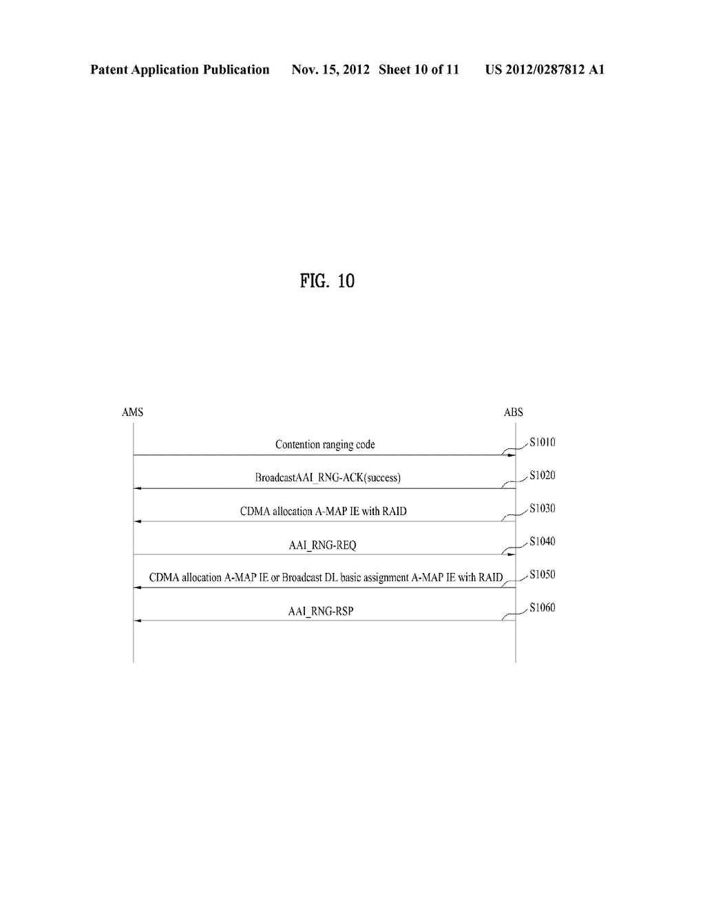 METHOD FOR PERFORMING EFFICIENT RANGING IN A BROADBAND WIRELESS ACCESS     SYSTEM - diagram, schematic, and image 11