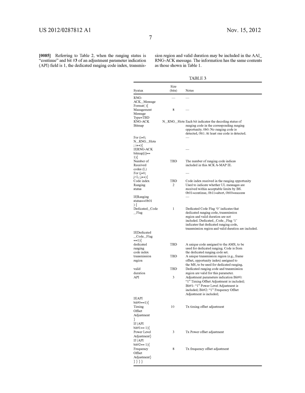 METHOD FOR PERFORMING EFFICIENT RANGING IN A BROADBAND WIRELESS ACCESS     SYSTEM - diagram, schematic, and image 19